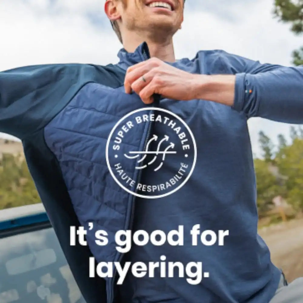 Smartwool Men's Intraknit Thermal Merino Base Layer 1/4 Zip