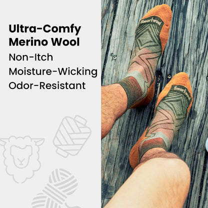 Smartwool Athletic Far Out Tie Dye Print Crew