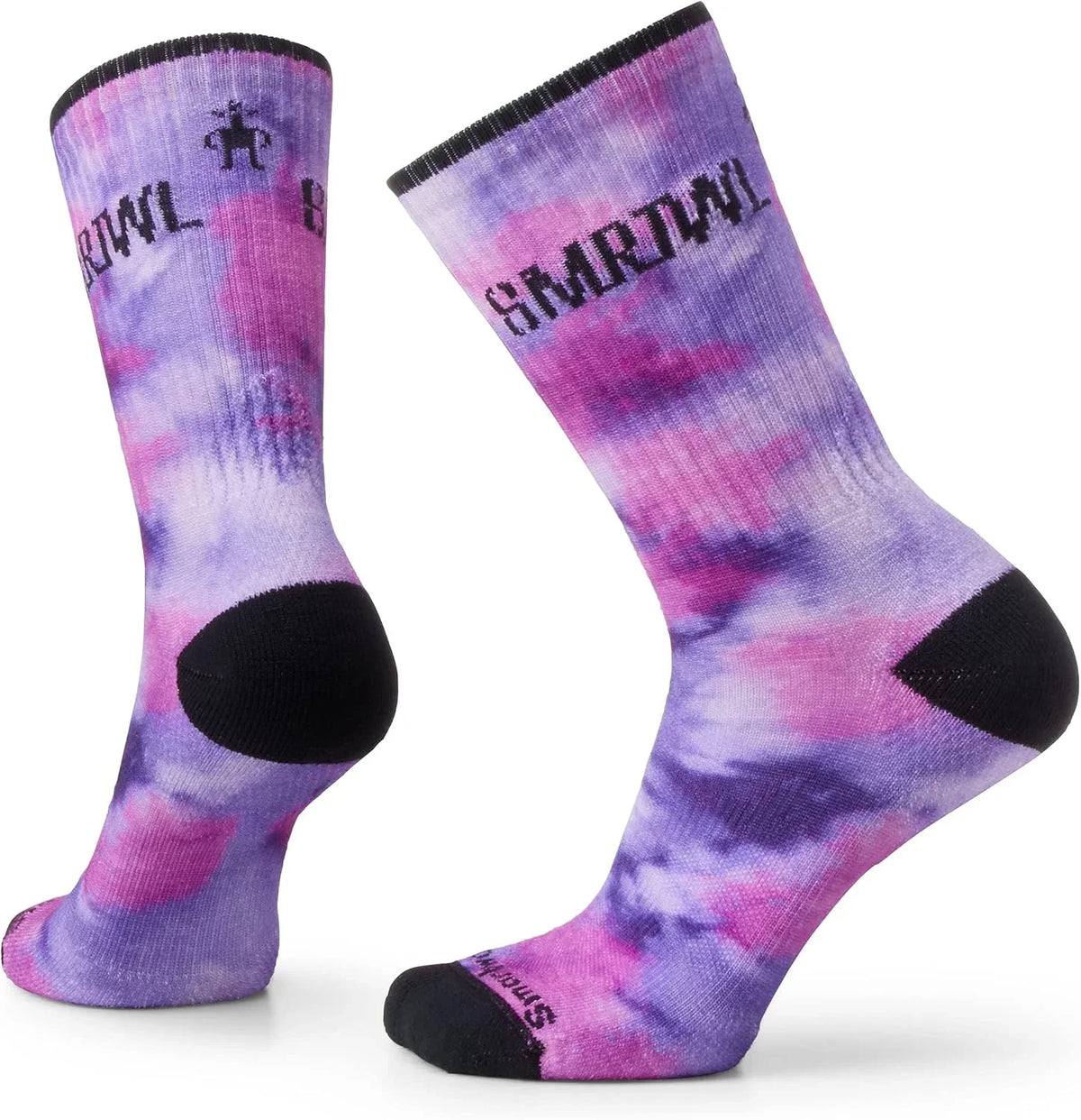 Smartwool Athletic Far Out Tie Dye Print Crew