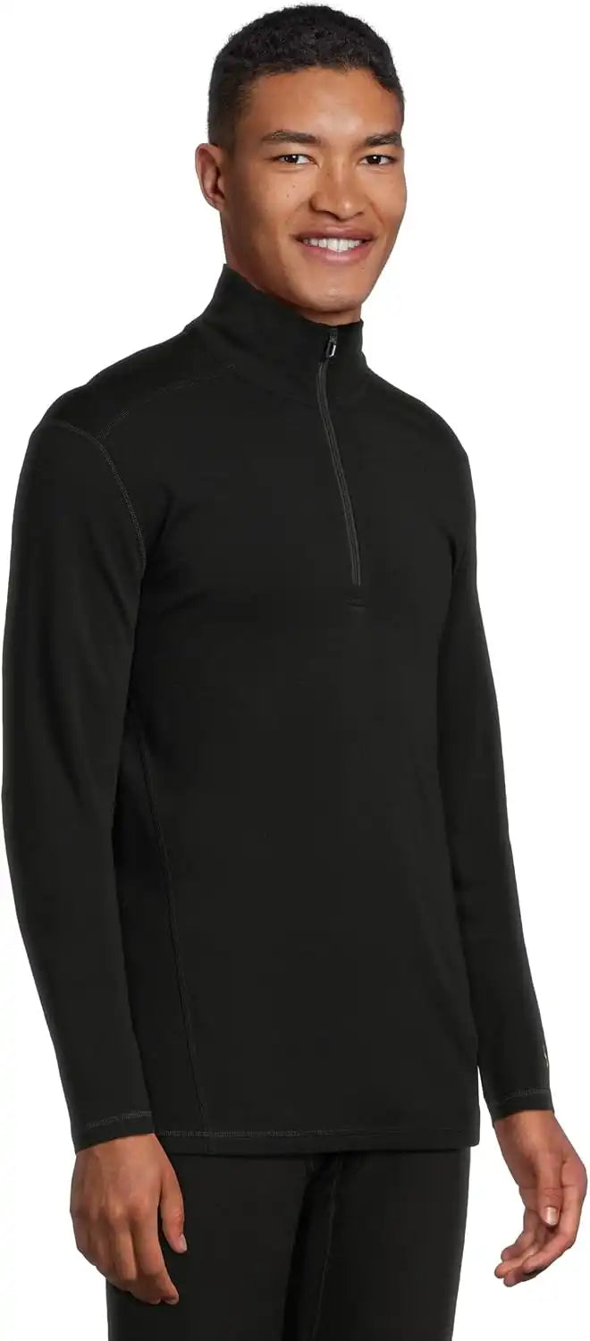 Smartwool Men's Classic Thermal Merino Base Layer 1/4 Zip