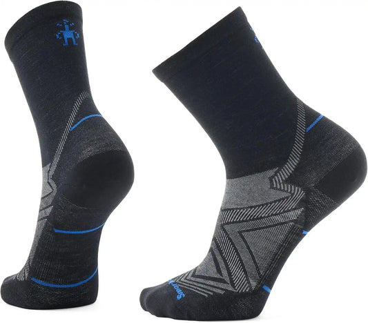 Smartwool Men's Run Zero Cushion Mid Crew Socks