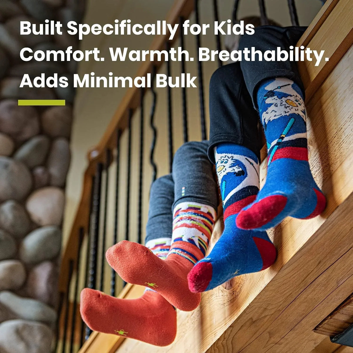 Smartwool Kids' Hike Full Cushion Crew Socks